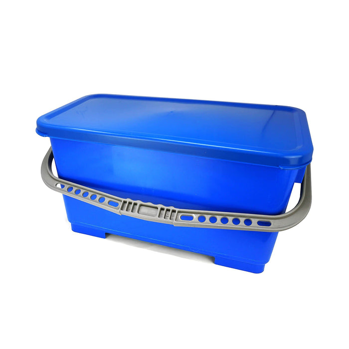 Pulex Window Cleaners Rectangular Bucket and Lid 24 L