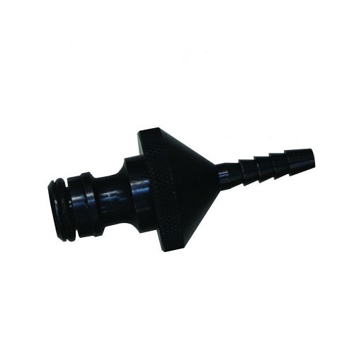 Plug 1/2in - Alloy w/6mm and 8mm hosetail Pole Connector