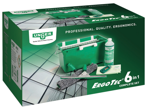 UNGER ErgoTec 6-in-1 Complete Kit
