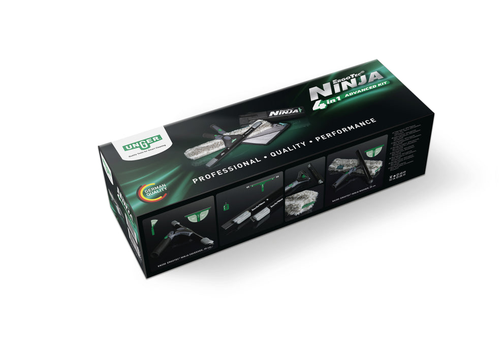 UNGER ErgoTec®NINJA 4-in-1 Advanced Kit