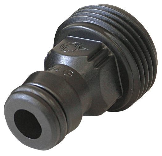 Plug 1/2in - Nylon 3/4in Male threaded (GF)