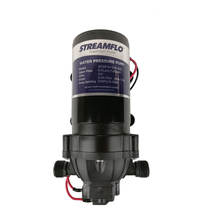 STREAMFLO™ 12V 100psi Pump 6Lpm