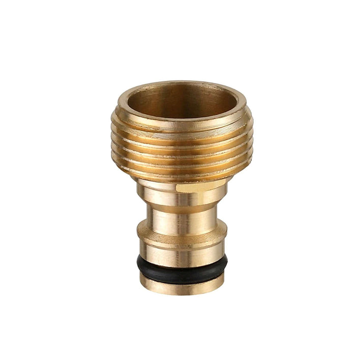 Plug 1/2in - Brass 3/4in Male threaded